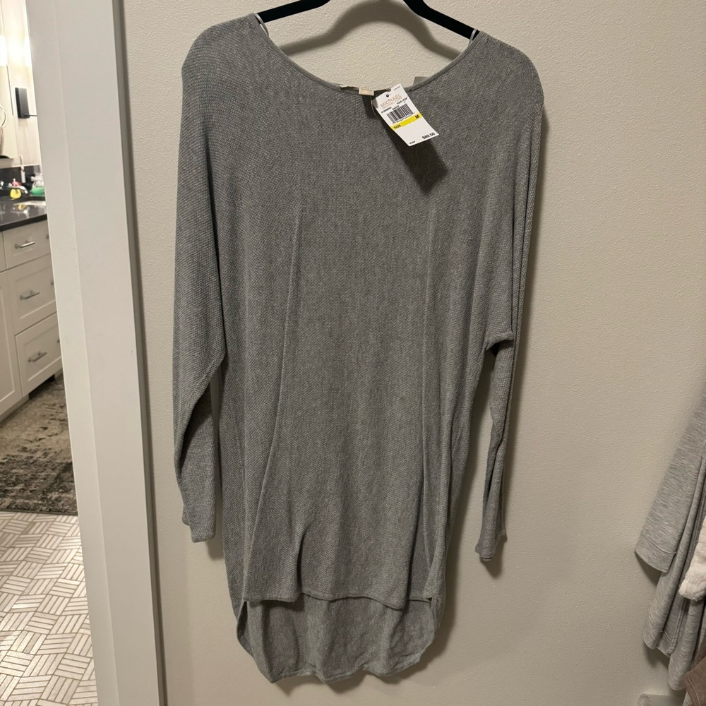NWT Michael Kors grey sweater dress